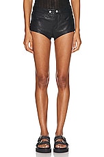 Isabel Marant Leslie Short in Black, view 1, click to view large image.