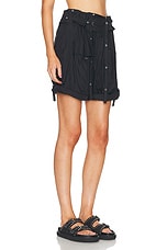 Isabel Marant Heidi Short in Faded Black, view 2, click to view large image.
