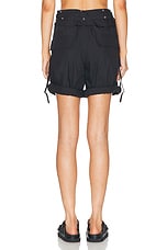Isabel Marant Heidi Short in Faded Black, view 3, click to view large image.