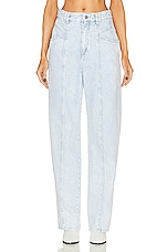 Isabel Marant Vetan Pant in Light Blue, view 1, click to view large image.