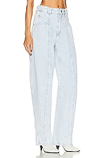 Isabel Marant Vetan Pant in Light Blue, view 2, click to view large image.