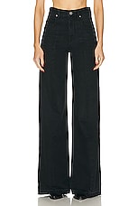 Isabel Marant Noldy Wide Leg in Black, view 1, click to view large image.