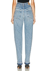 Isabel Marant Noemie Straight Leg in Light Blue, view 3, click to view large image.