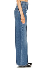 Isabel Marant Lemony Wide Leg in Blue, view 3, click to view large image.