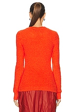 Isabel Marant Alford Sweater in Orange, view 3, click to view large image.