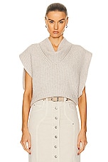 Isabel Marant Laos Sweater in Sand, view 1, click to view large image.