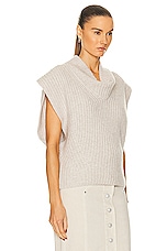 Isabel Marant Laos Sweater in Sand, view 2, click to view large image.