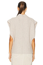 Isabel Marant Laos Sweater in Sand, view 3, click to view large image.