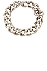 Isabel Marant Ras Du Cou Choker Necklace in Silver, view 1, click to view large image.