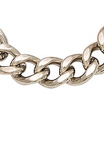 Isabel Marant Ras Du Cou Choker Necklace in Silver, view 3, click to view large image.