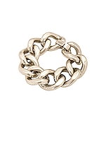 Isabel Marant Links Bracelet in Silver, view 3, click to view large image.