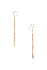 Isabel Marant Malina Earrings in Gold, view 3, click to view large image.