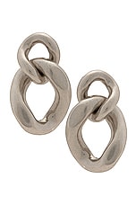 Isabel Marant Boucle D'oreill Earrings in Silver, view 1, click to view large image.