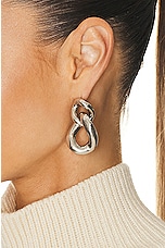 Isabel Marant Boucle D'oreill Earrings in Silver, view 2, click to view large image.