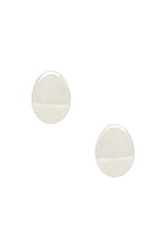 Isabel Marant Boucle D'oreill Drop Earrings in Silver, view 1, click to view large image.