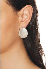 Isabel Marant Boucle D'oreill Drop Earrings in Silver, view 2, click to view large image.