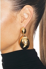 Isabel Marant Boucle D'Oreill Drop Earrings in Dore, view 2, click to view large image.