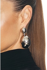 Isabel Marant Boucle D'Oreill Drop Earrings in Silver, view 2, click to view large image.