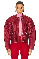 Isabel Marant Chady Jacket in Magenta, view 1, click to view large image.