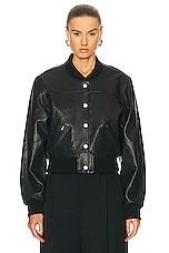 Isabel Marant Adriel Jacket in Black, view 1, click to view large image.