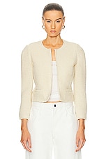 Isabel Marant Pully Jacket in Ecru, view 1, click to view large image.