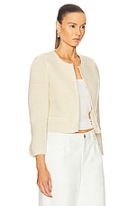 Isabel Marant Pully Jacket in Ecru, view 2, click to view large image.