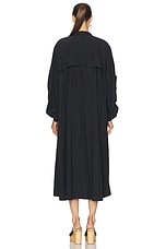 Isabel Marant Garance Coat in Faded Black, view 4, click to view large image.