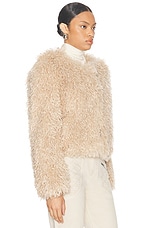 Isabel Marant Faustine Coat in Ecru, view 2, click to view large image.