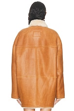 Isabel Marant Elanore Coat in Cinnamon, view 3, click to view large image.