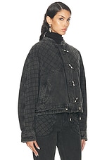 Isabel Marant Celiany Jacket in Dark Grey, view 3, click to view large image.