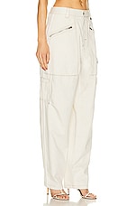Isabel Marant Paciane Pant in Ecru, view 2, click to view large image.