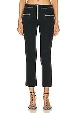 Isabel Marant Loma Pant in Faded Black, view 1, click to view large image.