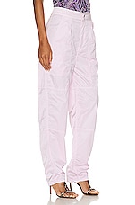 Isabel Marant Nilma Pant in Pink, view 2, click to view large image.