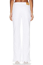Isabel Marant Alvira Pant in White, view 3, click to view large image.