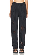 Isabel Marant Hectorina Pant in Faded Black, view 1, click to view large image.