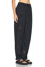 Isabel Marant Hectorina Pant in Faded Black, view 2, click to view large image.