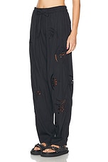 Isabel Marant Hectorina Pant in Faded Black, view 3, click to view large image.