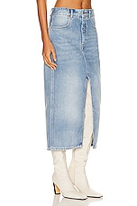 Isabel Marant Julicia Skirt in Ice Blue, view 2, click to view large image.