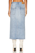 Isabel Marant Julicia Skirt in Ice Blue, view 3, click to view large image.
