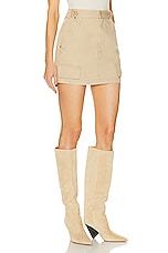 Isabel Marant Lisabel Skirt in Beige, view 2, click to view large image.