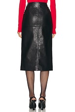 Isabel Marant Ediaz Skirt in Black, view 4, click to view large image.