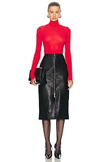 Isabel Marant Ediaz Skirt in Black, view 5, click to view large image.