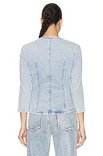 Isabel Marant Vanio Top in Light Blue, view 3, click to view large image.