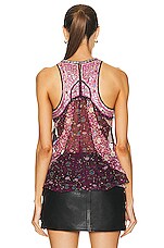 Isabel Marant Onyle Top in Fuchsia, view 3, click to view large image.