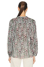 Isabel Marant Kiledia Blouse in Ecru, view 3, click to view large image.