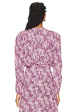 Isabel Marant Zarga Blouse in Mauve, view 3, click to view large image.
