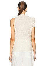 Isabel Marant Fabiena Top in Ecru, view 4, click to view large image.