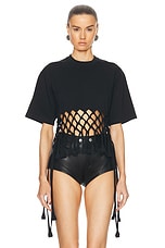 Isabel Marant Texana Top in Black, view 1, click to view large image.