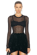 Isabel Marant Zavia Top in Black, view 1, click to view large image.