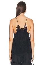 Isabel Marant Victoria Top in Black, view 3, click to view large image.